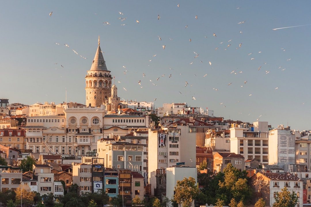 Galata Tower at Sunset